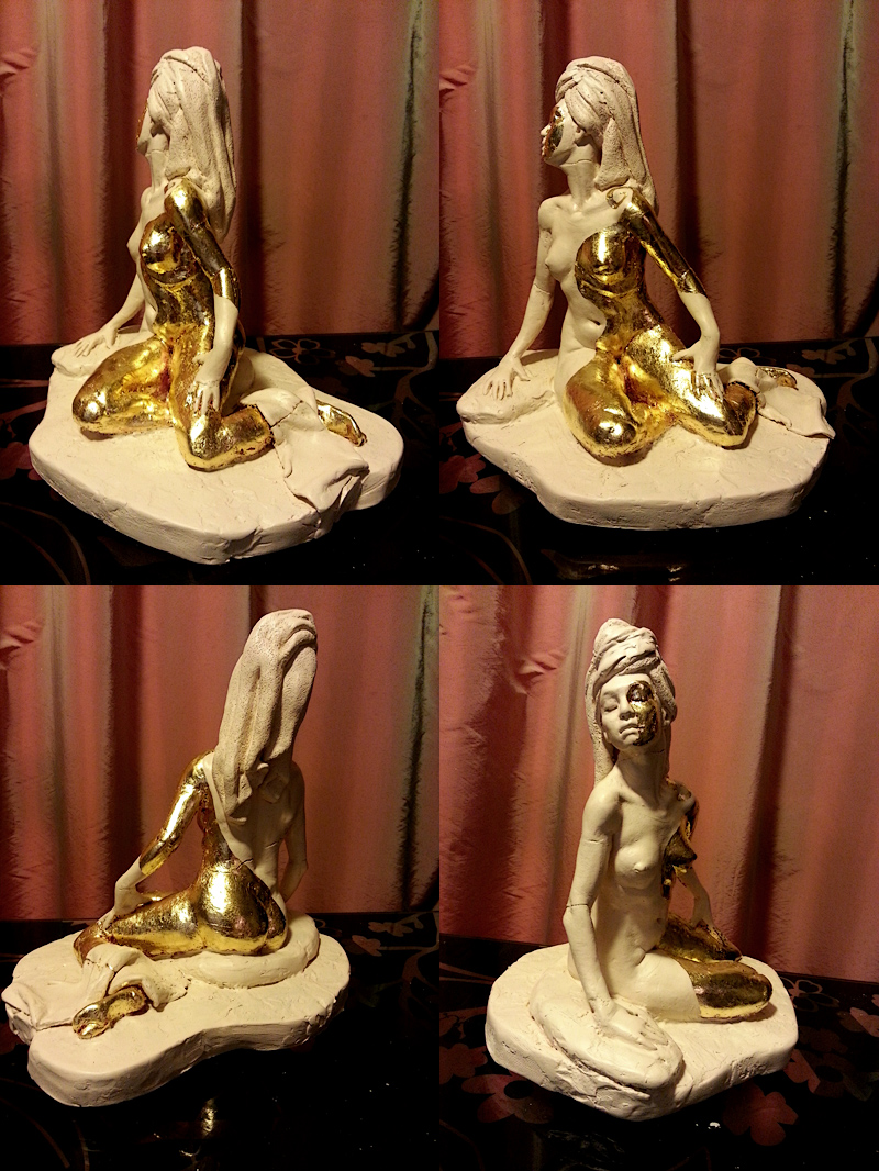 Bather goldleaf